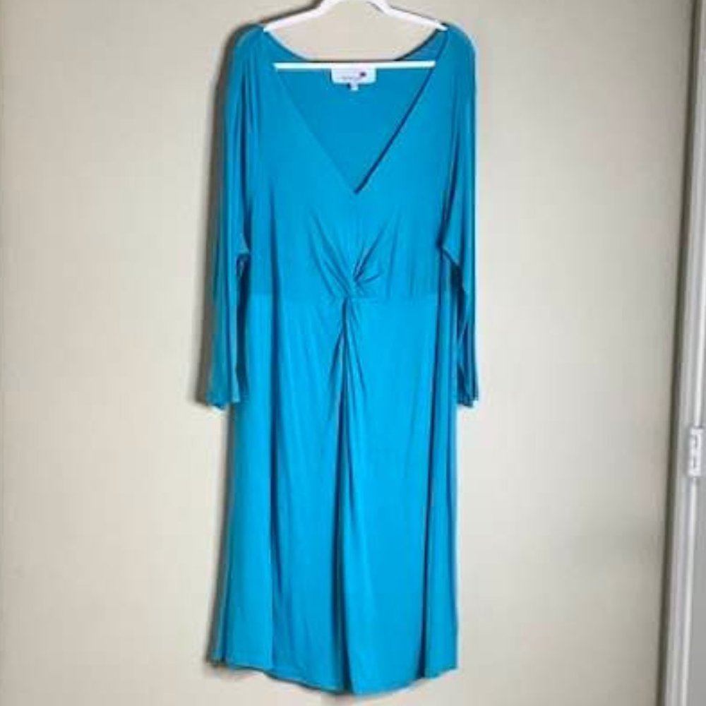 Teal Plus Size Dress (NWOT)